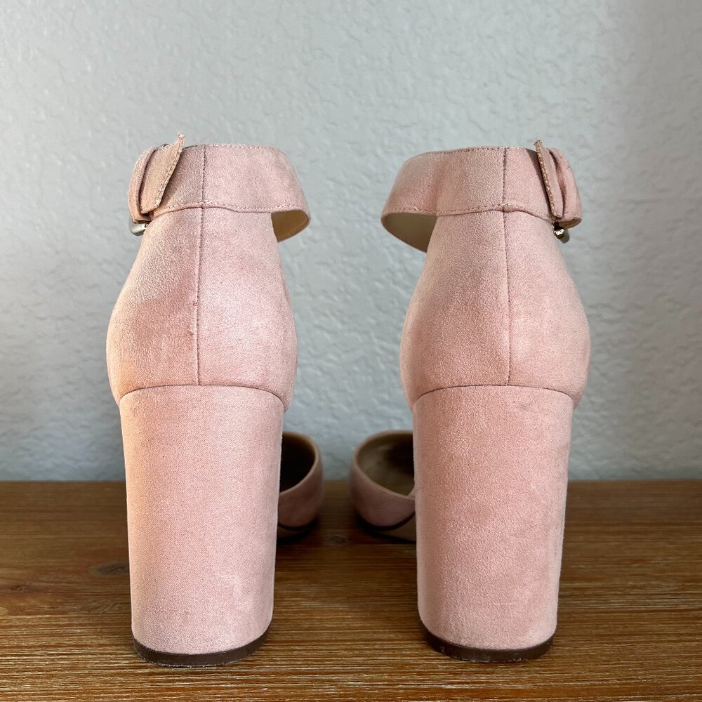 Unisa Women's Ankle Strap Platform Heels Blush Pink Size 8.5 M - Picture 3 of 9